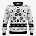 Custom Logo Christmas Tree Christmas Sweater | Create Your Own Ugly Sweater For Men And Women - 6