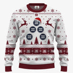 Custom Logo Christmas Tree Christmas Sweater | Create Your Own Ugly Sweater For Men And Women - 3