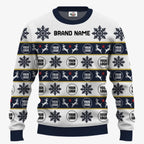 Custom Brand Name Christmas Sweater For Men | Bulk Order Custom Christmas Sweaters No Minimum - 6