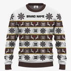 Custom Brand Name Christmas Sweater For Men | Bulk Order Custom Christmas Sweaters No Minimum - 1