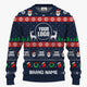 Custom Logo And Text Ugly Xmas Sweater | Personalized Company Christmas Sweater