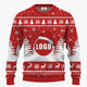 Big Logo Customized Christmas Sweater | Personalized Logo Ugly Christmas Sweater For Men
