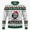Custom Your Logo Ugly Christmas Sweater With Any Colors | Custom Brand Name And Text