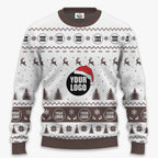 Personalized Ugly Christmas Sweater For Men | Custom Logo Christmas Sweater For Companies_ 1