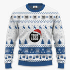 Personalized Ugly Christmas Sweater For Men | Custom Logo Christmas Sweater For Companies_ 5