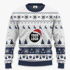 Personalized Ugly Christmas Sweater For Men | Custom Logo Christmas Sweater For Companies_ 4