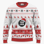 Personalized Ugly Christmas Sweater For Men | Custom Logo Christmas Sweater For Companies_ 6